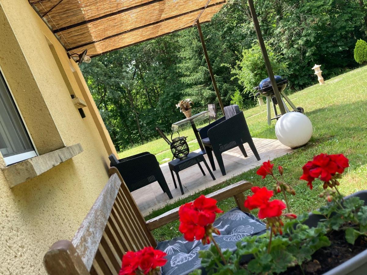 Gite Des Combes Blanches Avec Piscine Frayssinet-le-Gélat Buitenkant foto